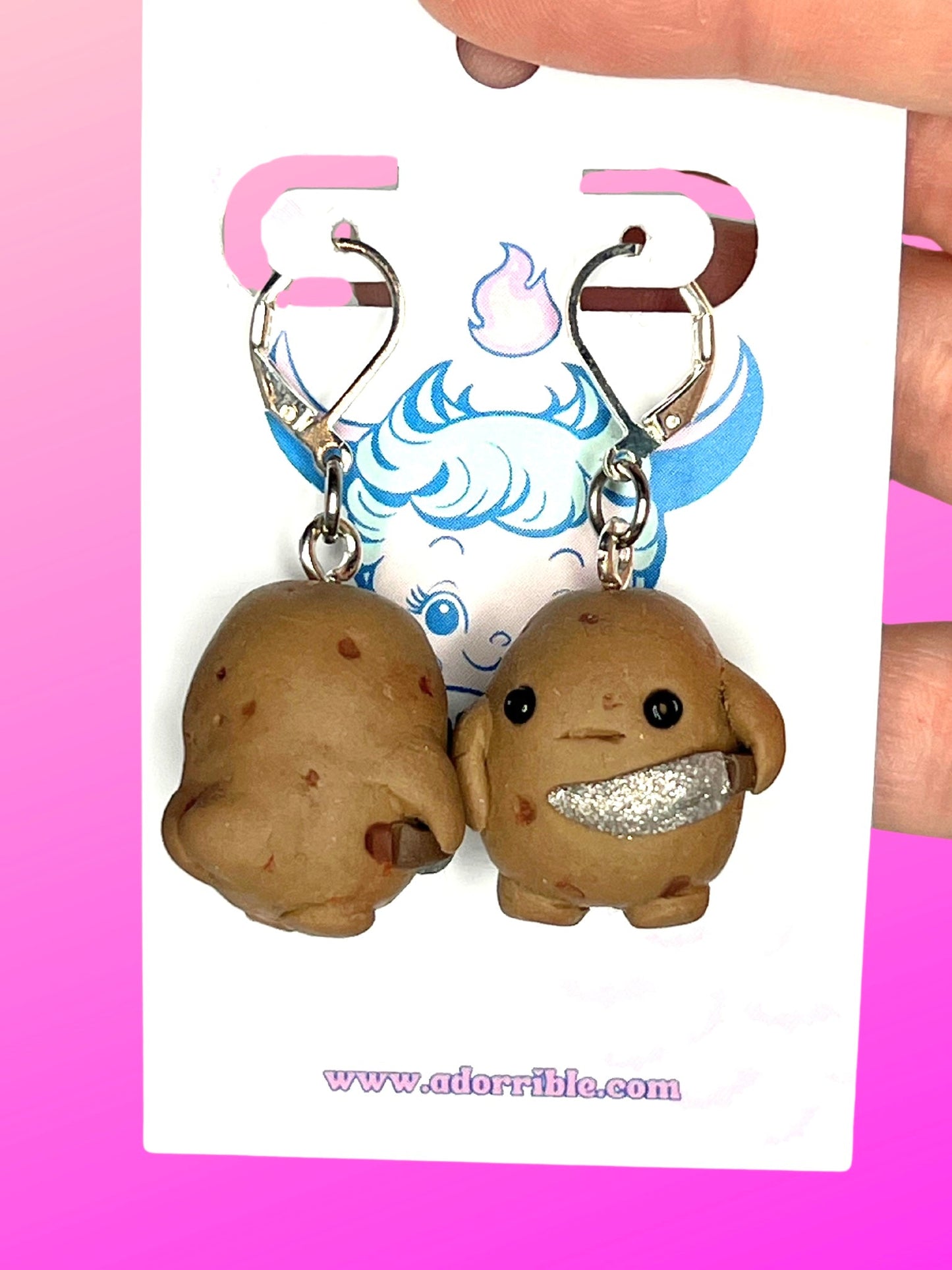 Murder Potato Earrings - Adorrible