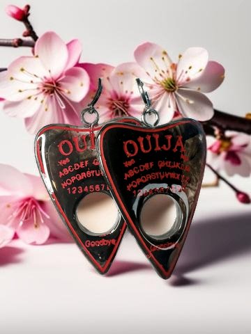 Ouija Planchette Earrings - Adorrible