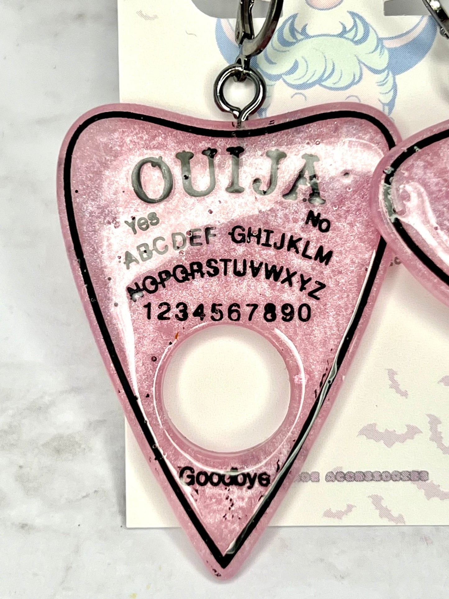 Ouija Planchette Earrings - Adorrible