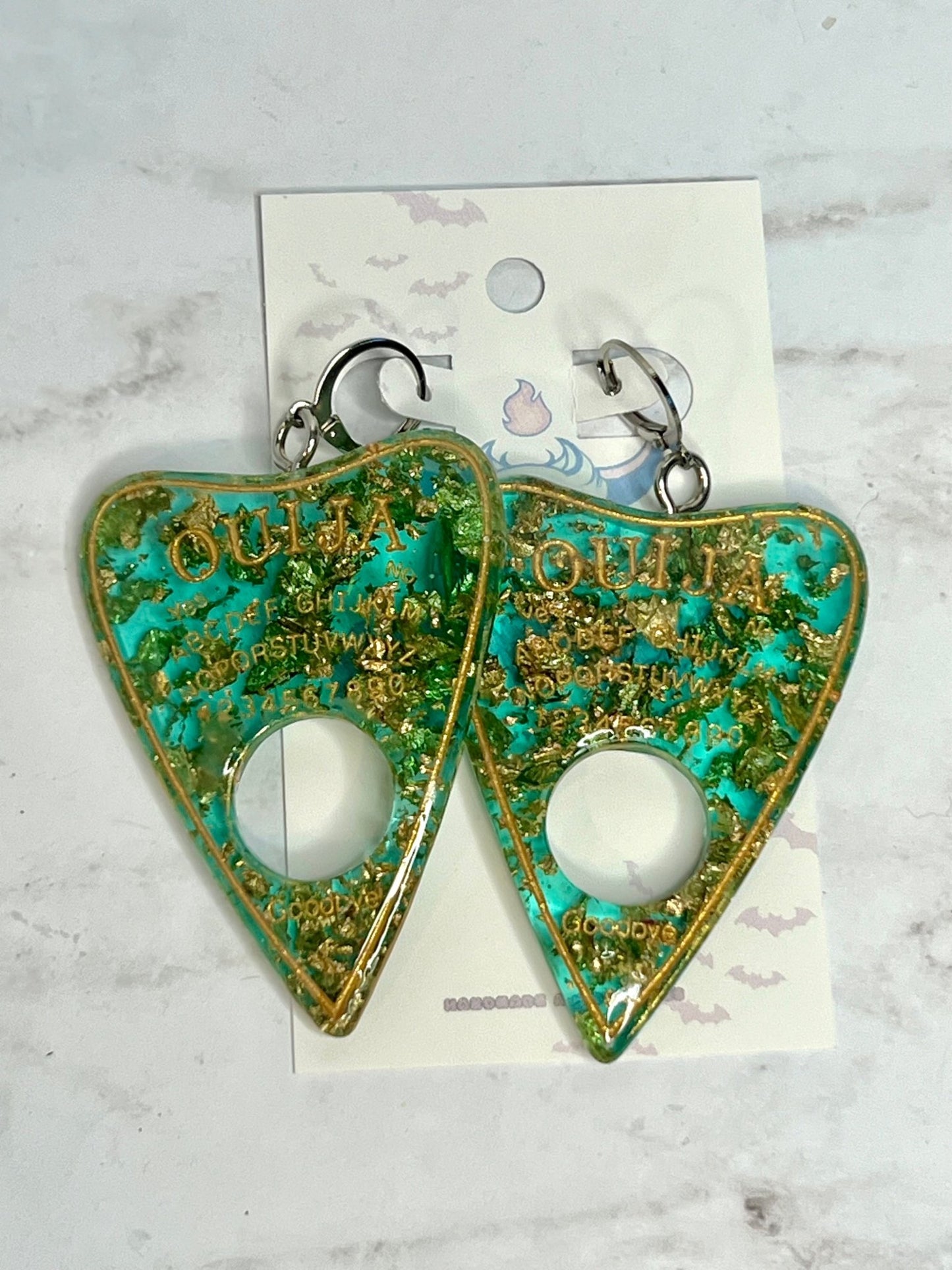 Ouija Planchette Earrings - Adorrible