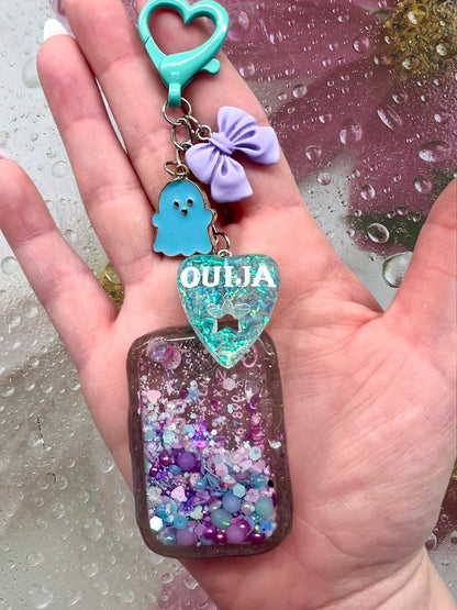 Ouija Shaker Keychains with Cute Spooky Charms - Adorrible