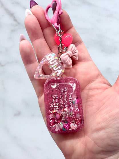 Ouija Shaker Keychains with Cute Spooky Charms - Adorrible