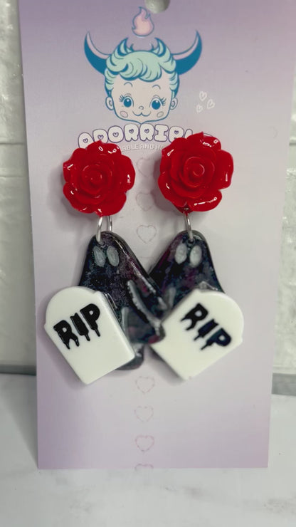 Ghostie Dangle Earrings