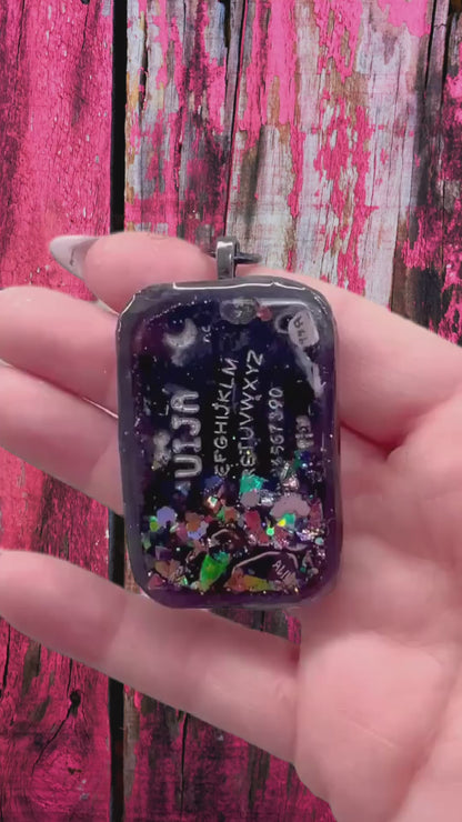 Ouija Shaker Keychains with Cute Spooky Charms