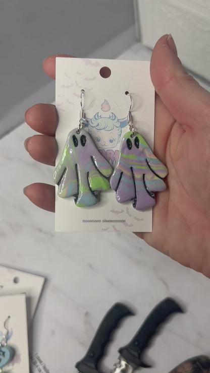 Ghostie Dangle Earrings