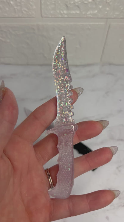 Glitter Blade Decorative Fake Daggers