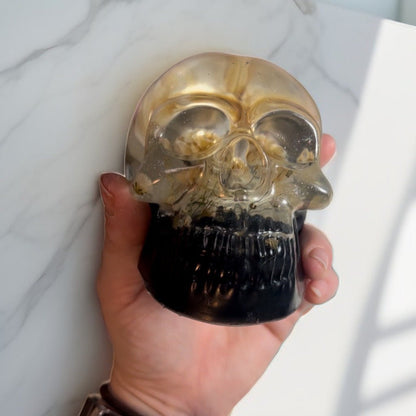 Rose Resin Skull - Adorrible