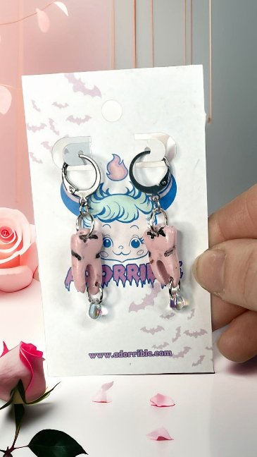 Tooth Earrings - Adorrible